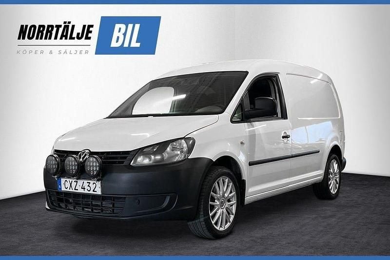 Begagnad VW Caddy Maxi 102 HK (75 kW) 2015 Vit Minibuss