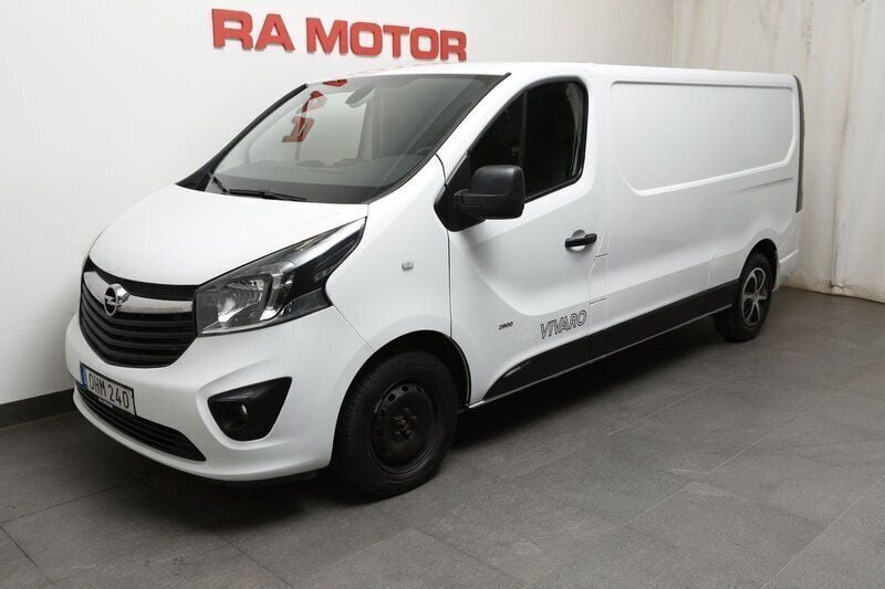 Vit Begagnad 2017 Opel Vivaro Edition Van | 94 800 kr (Marknadspris) - Bild 1/3