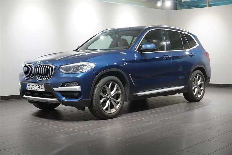 Blå Begagnad 2018 BMW X3 xLine SUV | 309 900 kr (Dyr) - Bild 1/2