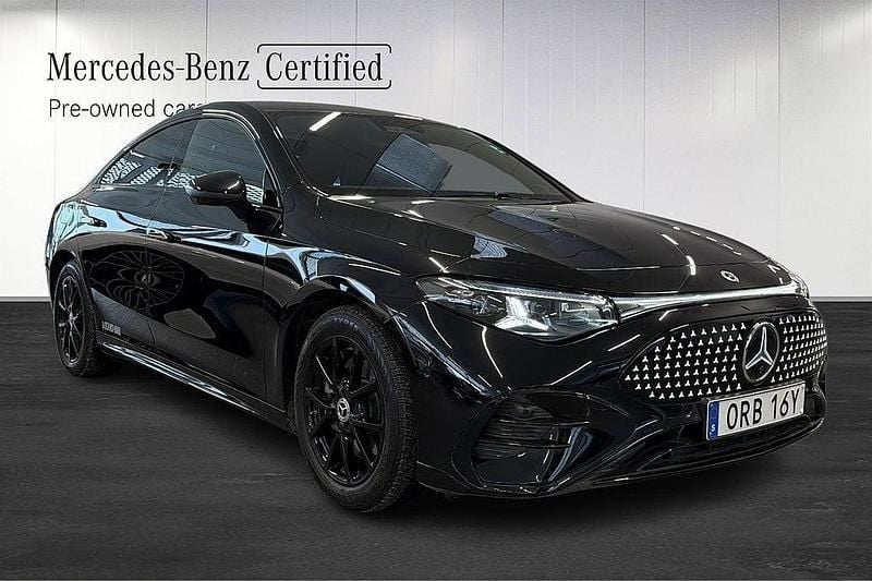 Begagnad Mercedes CLA 250+ AMG 200 kW (272 HK) 2025 Svart Sedan