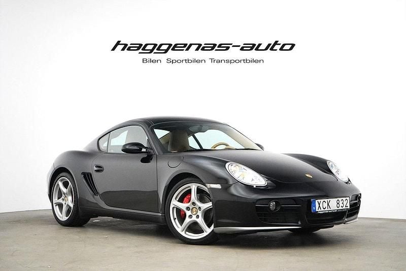 Svart Begagnad 2006 Porsche Cayman S Sport Sportkupé | 339 000 kr - Bild 1/4