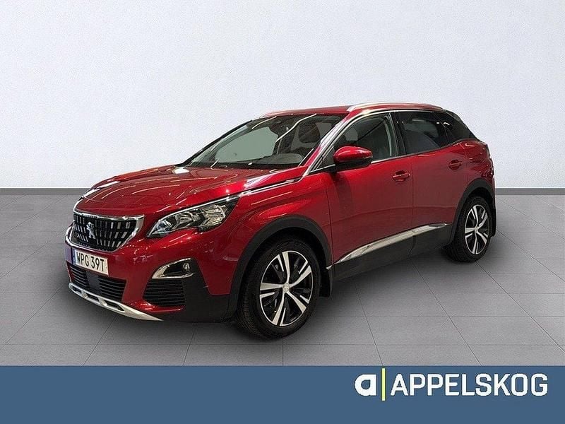 Röd Begagnad 2020 Peugeot 3008 Allure SUV | 224 900 kr (Marknadspris) - Bild 1/4
