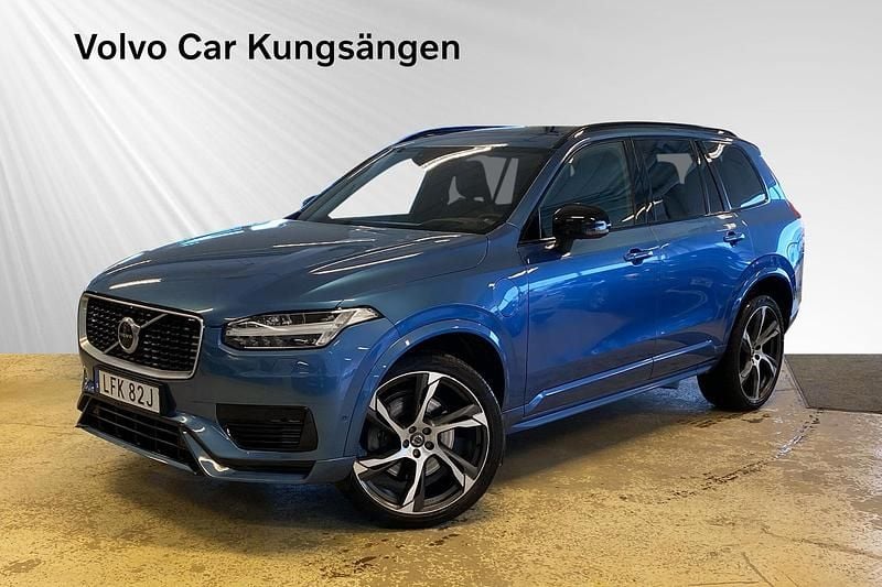 Blå Begagnad 2020 Volvo XC90 R-Design SUV | 429 900 kr (Bra pris) - Bild 1/3