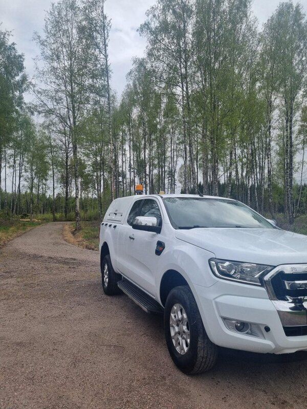 Vit Begagnad 2018 Ford Ranger Pickup | 288 000 kr (Lite dyr) - Bild 1/4