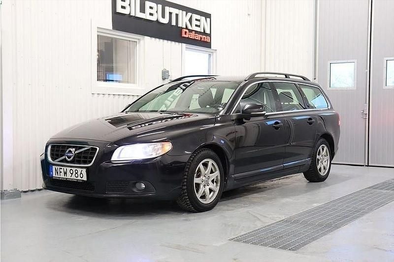 Svart Begagnad 2012 Volvo V70 Momentum Kombi | 79 500 kr (Marknadspris) - Bild 1/4