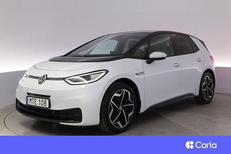 Begagnad 2021 VW ID.3 Pro Performance Halvkombi | 240 900 kr (Bra pris) - Bild 1/4