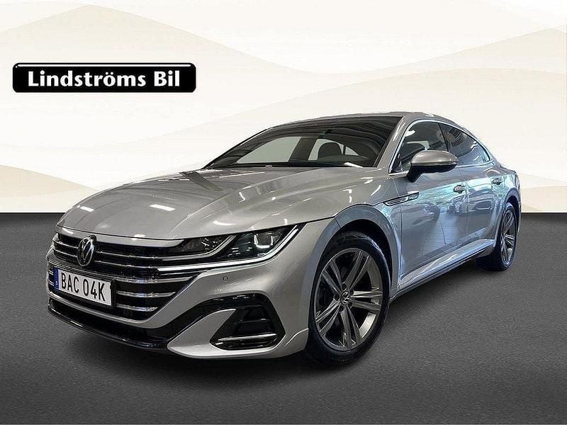 Silver Begagnad 2022 VW Arteon R-line Halvkombi | 324 900 kr (Marknadspris) - Bild 1/3