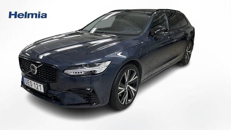 Blå Begagnad 2023 Volvo V90 Plus Kombi | 379 900 kr (Lite dyr) - Bild 1/4