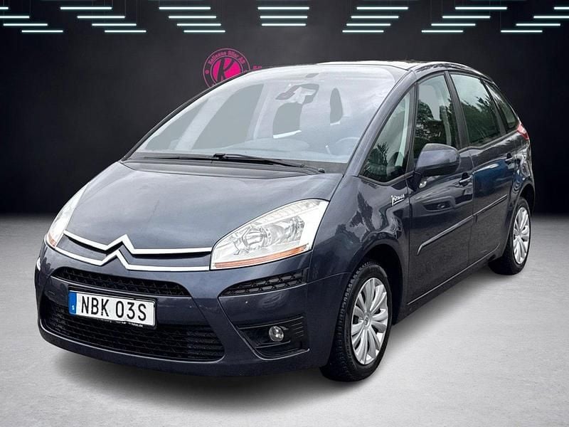 Mörkblå Begagnad 2009 Citroën C4 Picasso Minibuss | 32 900 kr - Bild 1/4