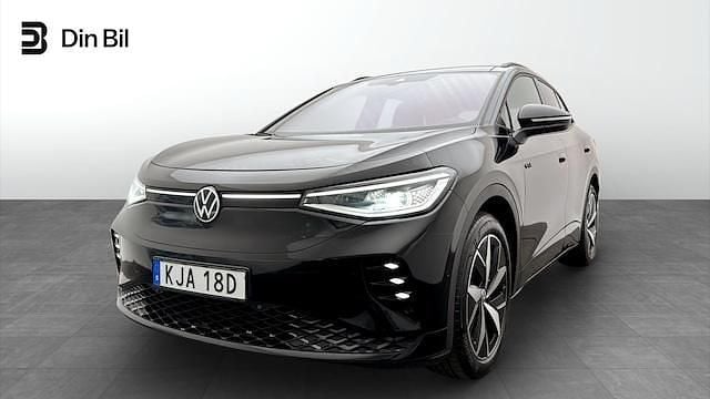 Svart Begagnad 2023 VW ID.4 GTX SUV | 439 500 kr (Bra pris) - Bild 1/3