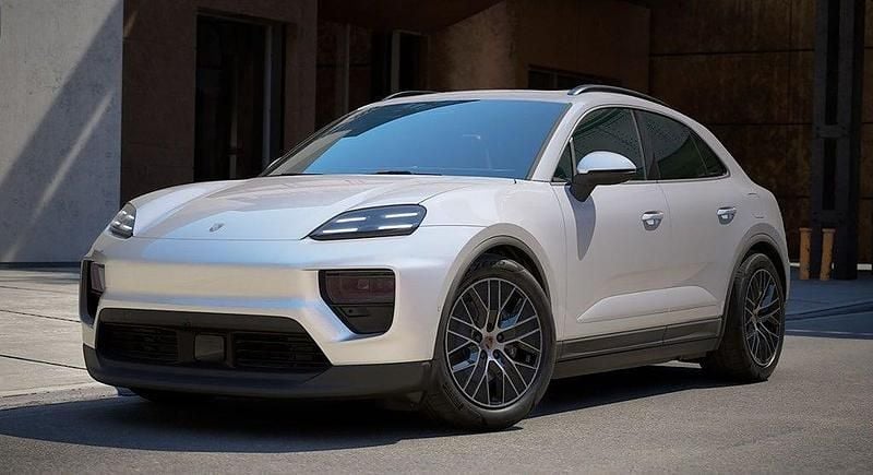 Ljusgrå Ny 2025 Porsche Macan SUV | 1 187 700 kr (Bra pris) - Bild 1/4