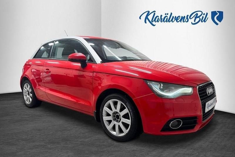 Begagnad Audi A1 122 HK (89 kW) 2010 Röd Halvkombi