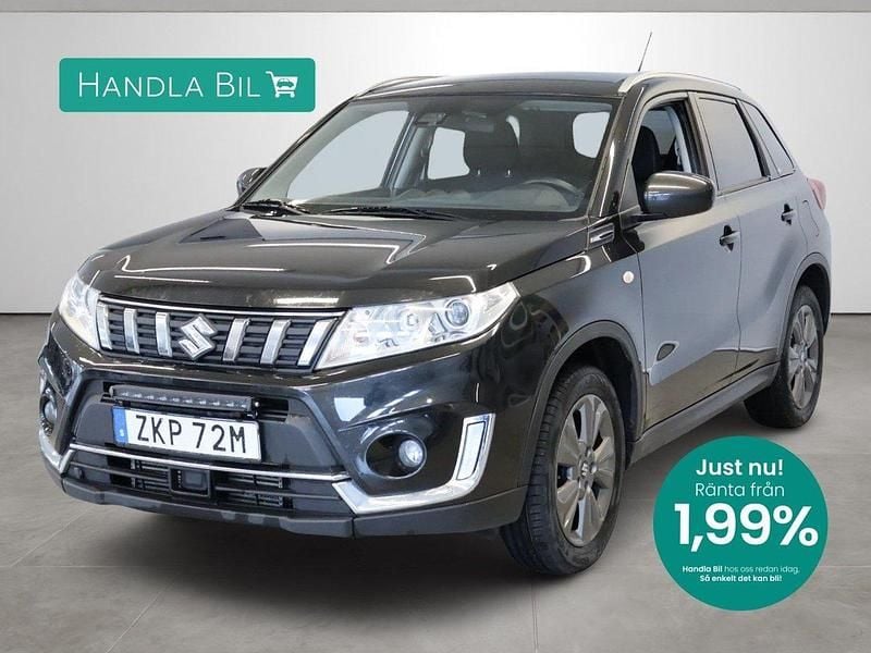Svart Begagnad 2019 Suzuki Vitara SUV | 159 900 kr (Bra pris) - Bild 1/4