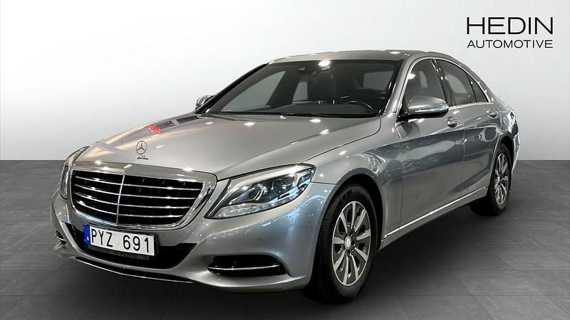 Svart Begagnad 2013 Mercedes S350 Sedan | 359 900 kr - Bild 1/4