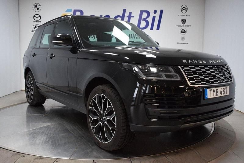 Grå Begagnad 2020 Land Rover Range Rover Autobiography SUV | 649 500 kr (Marknadspris) - Bild 1/3