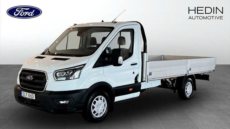 Vit (white) Begagnad 2022 Ford Transit Van | 299 900 kr (Bra pris) - Bild 1/4
