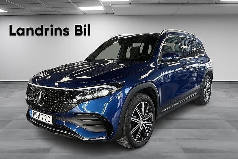 Begagnad Mercedes EQB250+ Advanced 140 kW (191 HK) 2024 Blå SUV