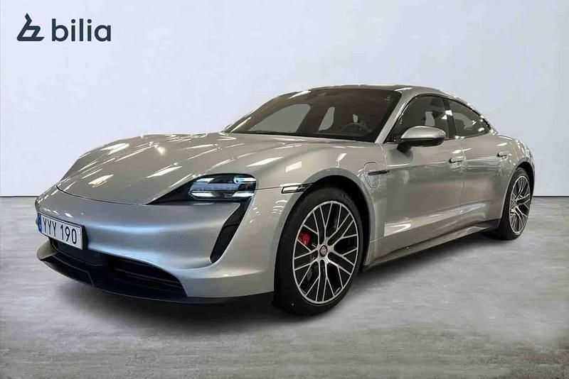 Silver Begagnad 2020 Porsche Taycan 4S Sedan | 739 800 kr - Bild 1/1