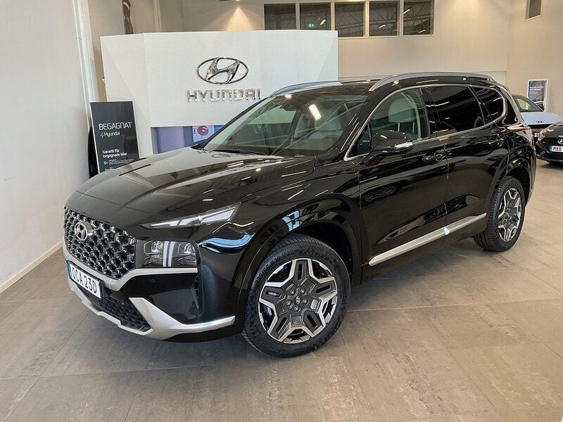 Svart Begagnad 2023 Hyundai Santa Fe Advanced SUV | 568 000 kr (Dyr) - Bild 1/4