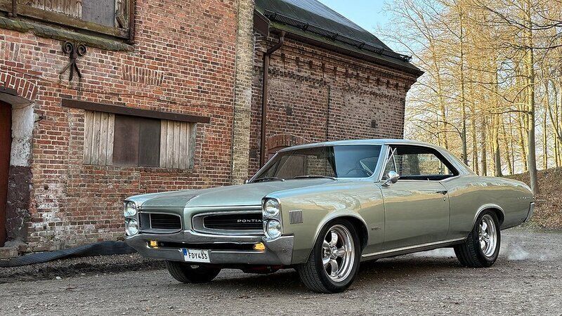 Ljusgrön Begagnad 1967 Pontiac GTO Sportkupé | 299 000 kr - Bild 1/4