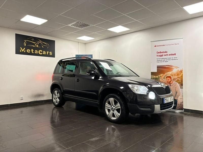 Svart Begagnad 2013 Skoda Yeti Experience SUV | 89 899 kr (Marknadspris) - Bild 1/4