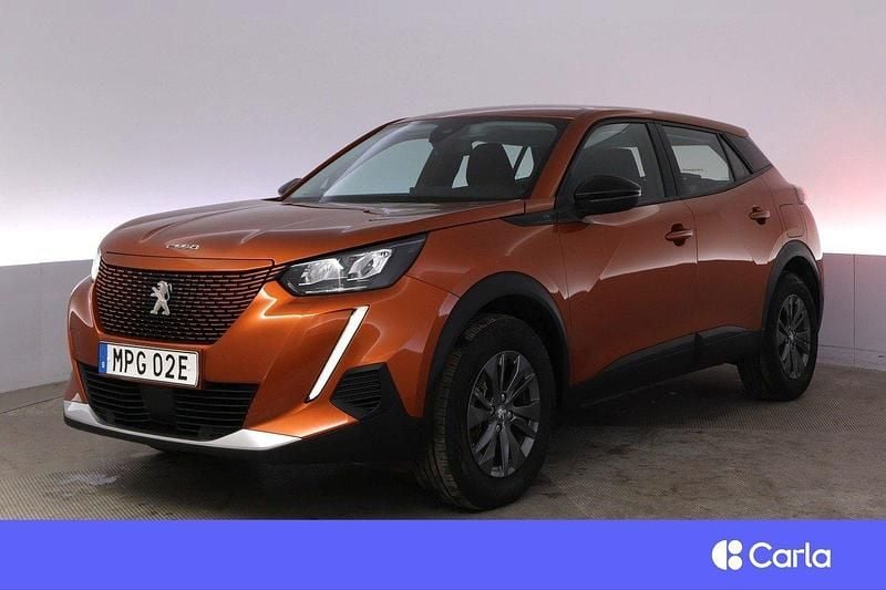 Orange Begagnad 2022 Peugeot e-2008 Active SUV | 199 900 kr (Marknadspris) - Bild 1/3