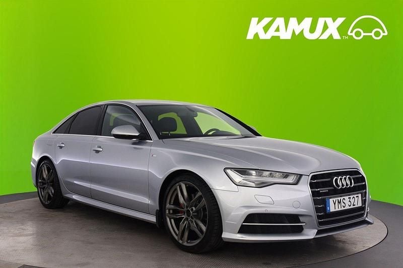 Silver (grå) Begagnad 2018 Audi A6 S-Line Sedan | 229 800 kr (Marknadspris) - Bild 1/3