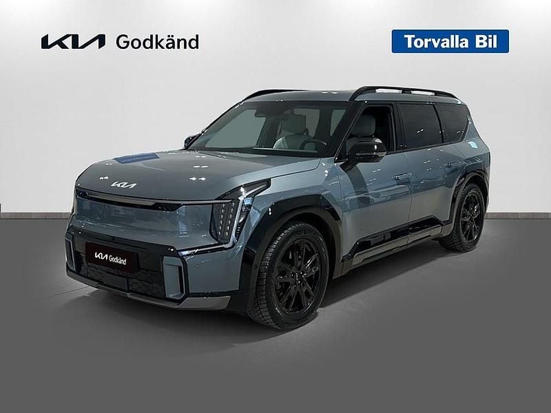 Begagnad Kia EV9 GT-Line 283 kW (385 HK) 2023 Iceberg green SUV