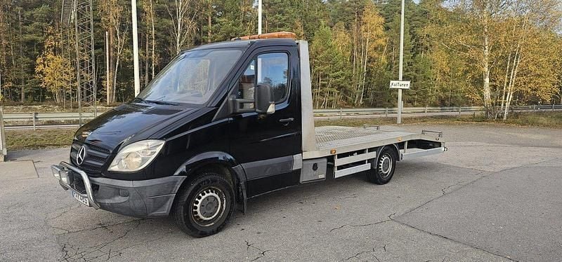 Svart Begagnad 2008 Mercedes Sprinter Van | 165 000 kr - Bild 1/4
