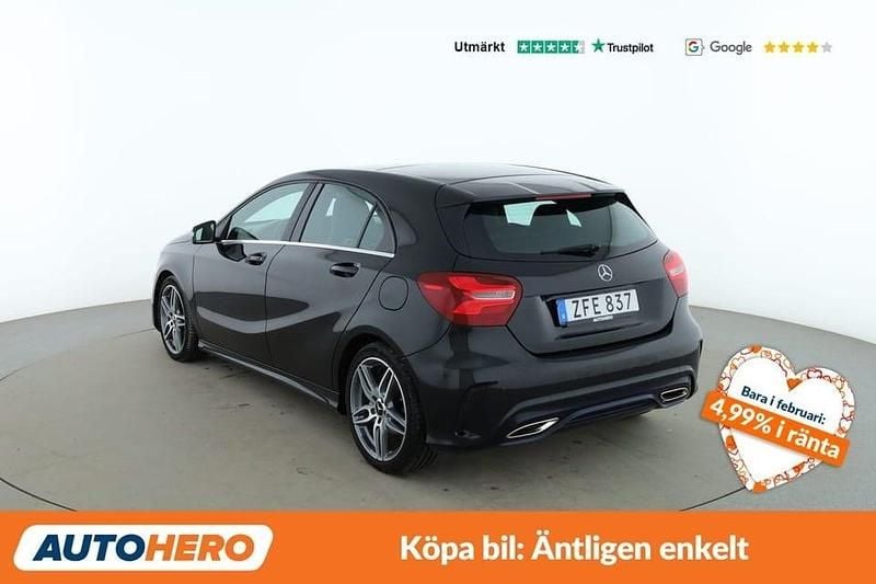 Begagnad Mercedes A180 AMG 110 HK (80 kW) 2018 Svart Sedan