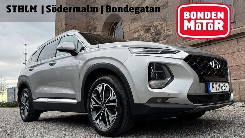 Grå Begagnad 2020 Hyundai Santa Fe SUV | 289 000 kr (Superpris) - Bild 1/4