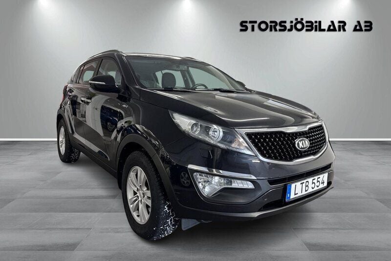 Svart Begagnad 2014 Kia Sportage SUV | 128 000 kr (Marknadspris) - Bild 1/4