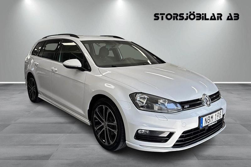 Vit Begagnad 2016 VW Golf VII GT Kombi | 149 000 kr (Lite dyr) - Bild 1/4