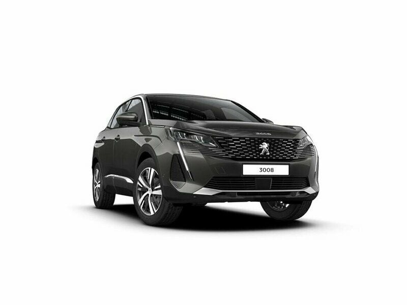 Grå platinum Begagnad 2021 Peugeot 3008 Allure SUV | 224 900 kr (Marknadspris) - Bild 1/4