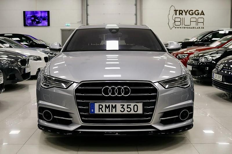 Begagnad Audi A6 S-Line 272 HK (200 kW) 2017 Floret silver metallic Kombi