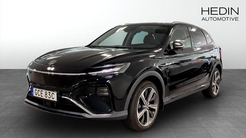 Svart (black) Begagnad 2022 MG Marvel R Performance SUV | 289 900 kr - Bild 1/4