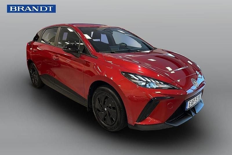 Röd Begagnad 2023 MG MG4 EV Halvkombi | 239 900 kr (Marknadspris) - Bild 1/4