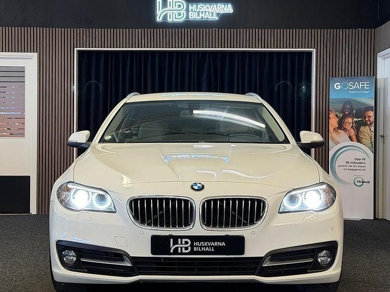 Begagnad BMW 520 190 HK (139 kW) 2017 Vit Kombi