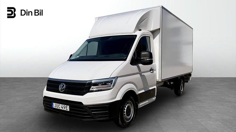Vit (candyvit) Begagnad 2022 VW Crafter Van | 419 500 kr (Marknadspris) - Bild 1/4