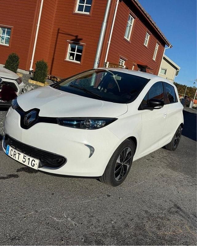 Vit Begagnad 2019 Renault Zoe Halvkombi | 104 000 kr (Marknadspris) - Bild 1/4