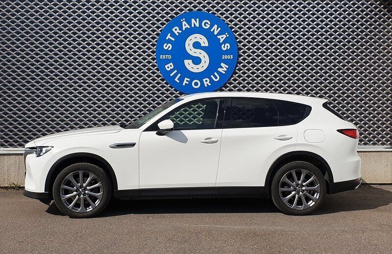 Vit Begagnad 2022 Mazda CX-60 Exclusive-Line SUV | 365 000 kr - Bild 1/4