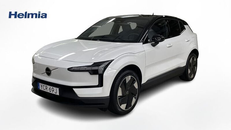 Vit Ny 2025 Volvo EX30 Single Motor Extended Range SUV | 484 900 kr (Bra pris) - Bild 1/4