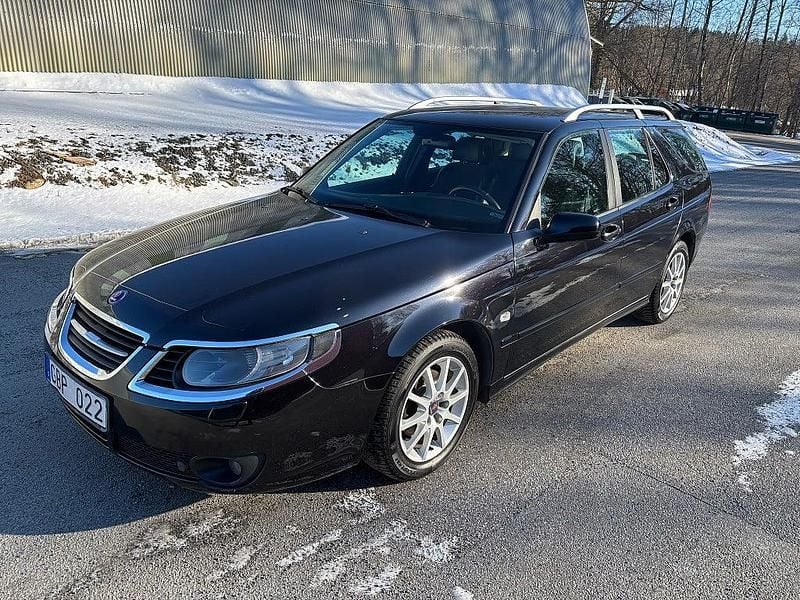 Begagnad Saab 9-5 Vector 150 HK (110 kW) 2007 Svart Kombi