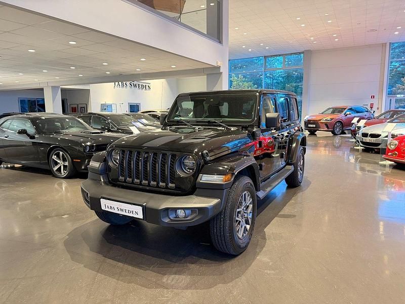 Svart Begagnad 2021 Jeep Wrangler SUV | 629 900 kr - Bild 1/4