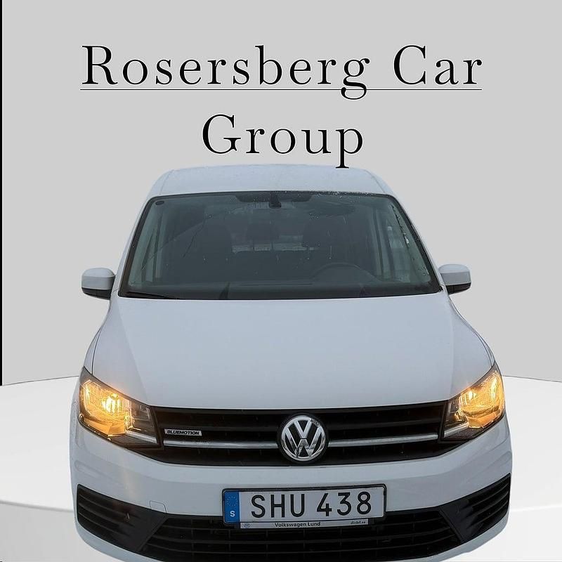 Begagnad VW Caddy Life 110 HK (80 kW) 2018 Vit Minibuss