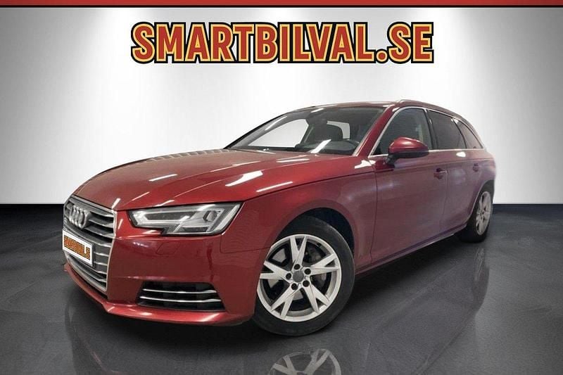 Röd Begagnad 2017 Audi A4 Kombi | 169 900 kr (Marknadspris) - Bild 1/4