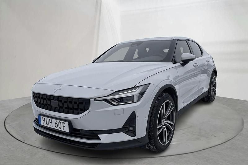 Begagnad Polestar 2 Long Range Dual motor 309 kW (421 HK) 2021 Silver Halvkombi