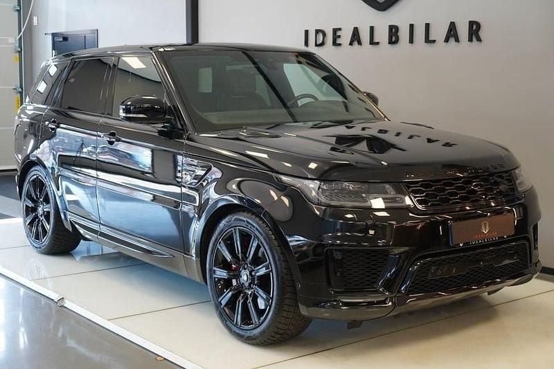 Svart Begagnad 2020 Land Rover Range Rover Sport HSE SUV | 529 900 kr (Marknadspris) - Bild 1/4