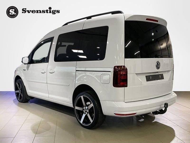 Begagnad VW Caddy Life 131 HK (96 kW) 2018 Vit Minibuss