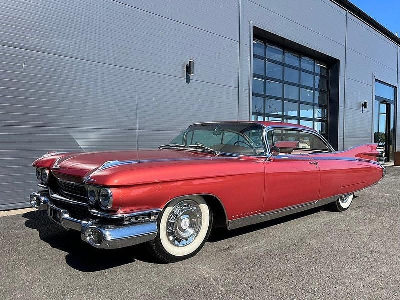Röd Begagnad 1959 Cadillac Eldorado Sportkupé | 1 295 000 kr - Bild 1/4